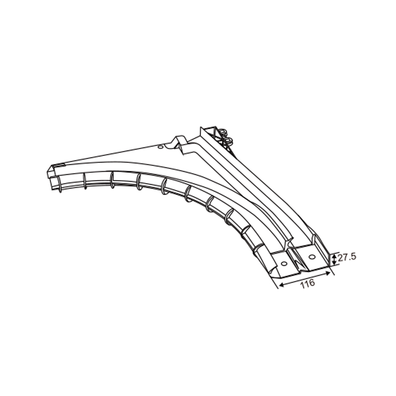 Nylon Curve Track